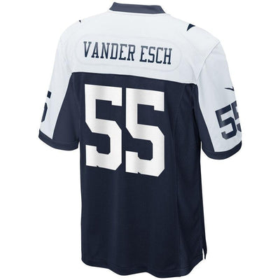 Leighton Vander Esch 55 Dallas Cowboys Navy Alternate Game Jersey