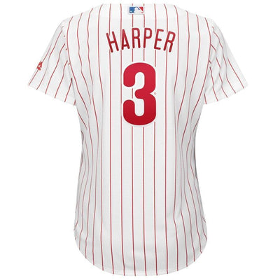 Bryce Harper Philadelphia Phillies Women's Away Official Cool Base Player Jersey