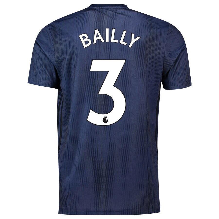Eric Bailly Manchester United adidas 18/19 Third Replica Jersey – Navy