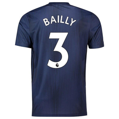 Eric Bailly Manchester United adidas 18/19 Third Replica Jersey – Navy