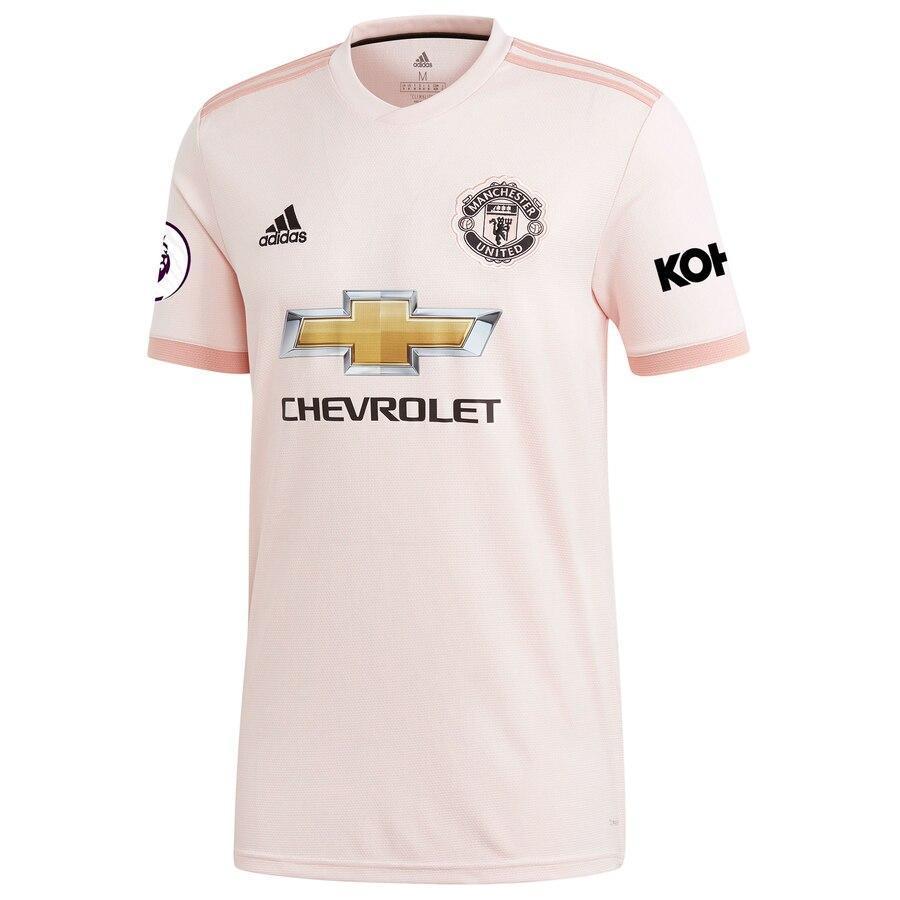 Diogo Dalot Manchester United adidas 18/19 Away Replica Jersey – Coral