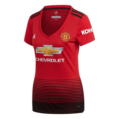 Romelu Lukaku Manchester United adidas Women's 18/19 Home Replica Jersey – Red
