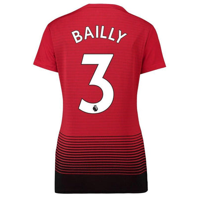 Eric Bailly Manchester United adidas Women's 18/19 Home Replica Jersey – Red