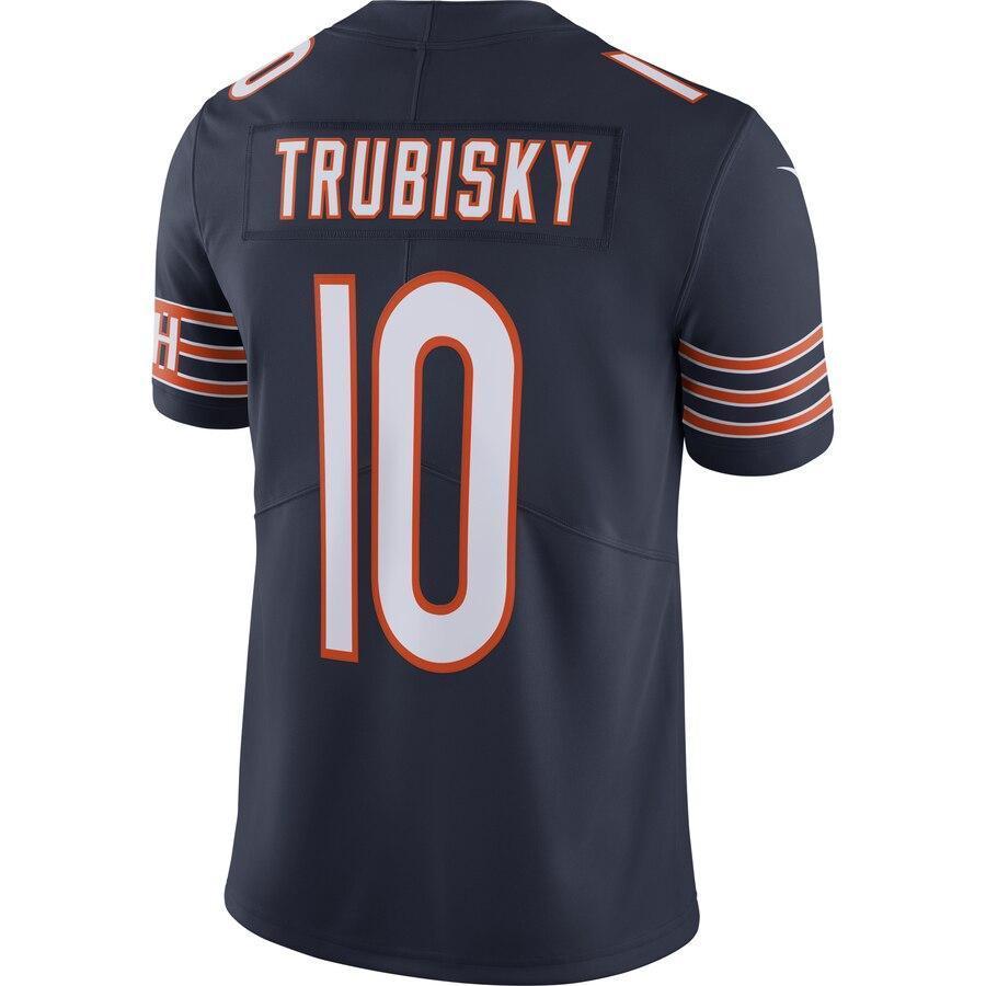 Mitchell Trubisky 10 Chicago Bears NFL 100th Season Limited Jersey