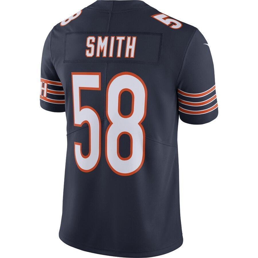 Roquan Smith 58 Chicago Bears Navy NFL 100th Season Limited Jersey