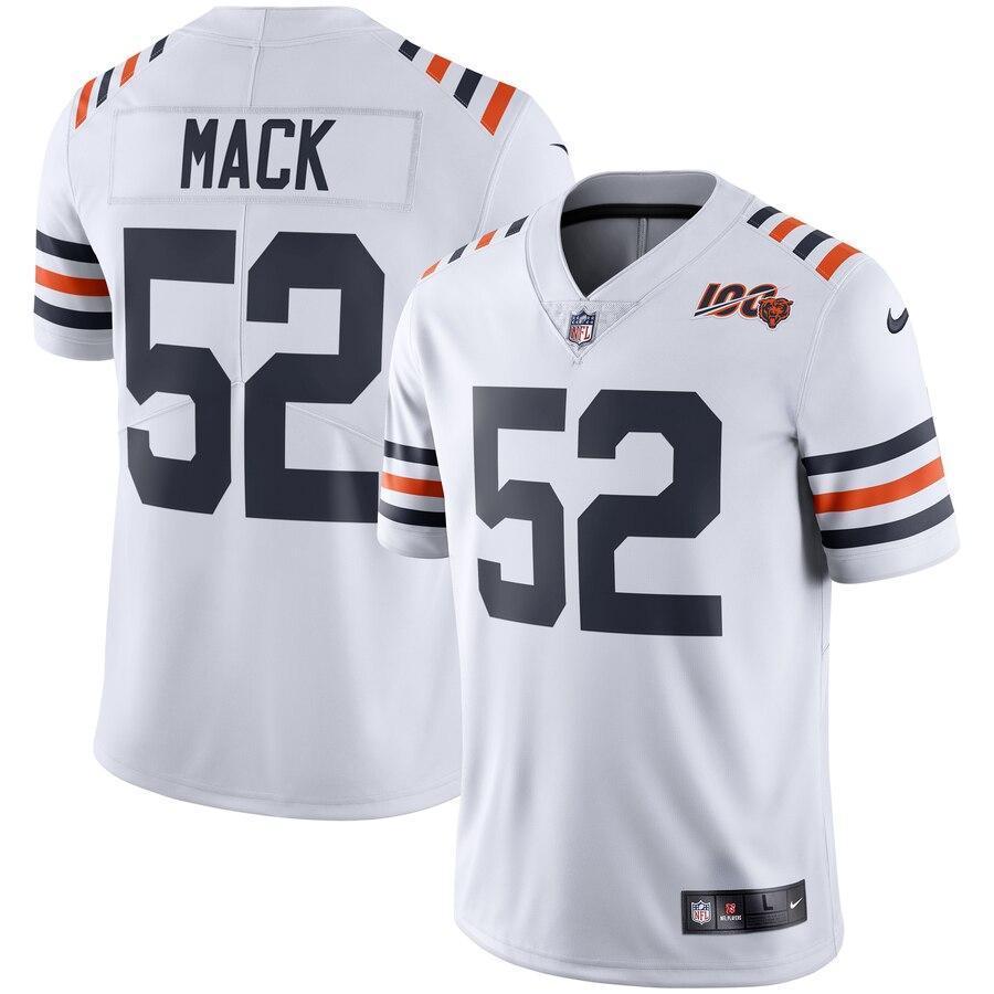 Men's Chicago Bears Khalil Mack NFL 100th Season Limited Jersey