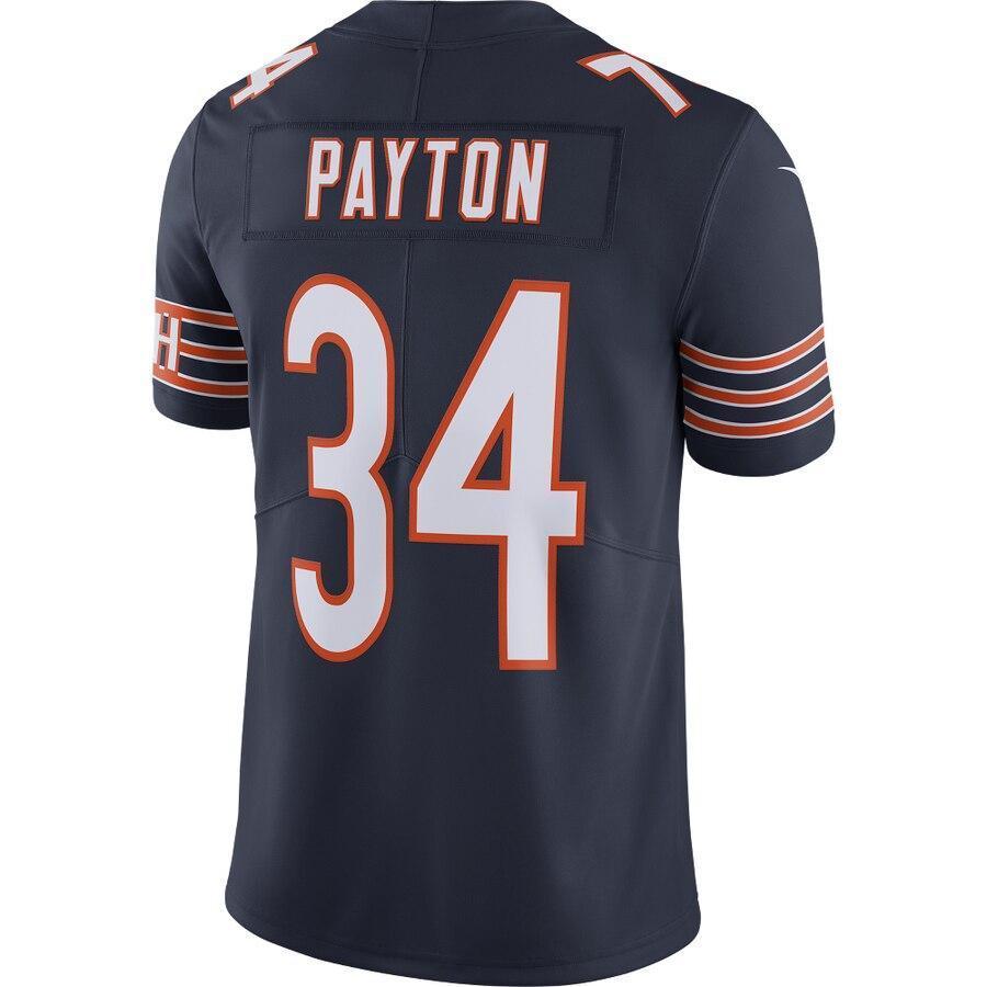 Walter Payton 34 Chicago Bears 100th Season Retired Limited Jersey
