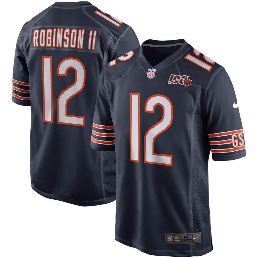 Allen Robinson Chicago Bears Navy 100th Season Game Jersey