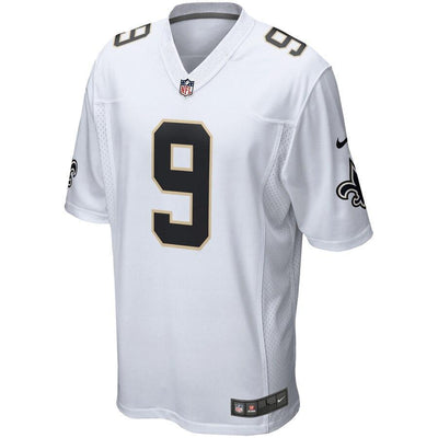 Drew Brees 9 New Orleans Saints White Event Game Jersey