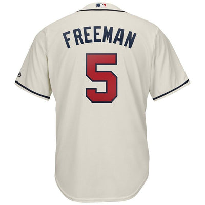 Freddie Freeman 5 Atlanta Braves Official Cool Base Player Jersey