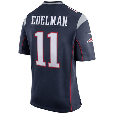 Julian Edelman 11 New England Patriots Navy Super Bowl LIII Bound Game Jersey