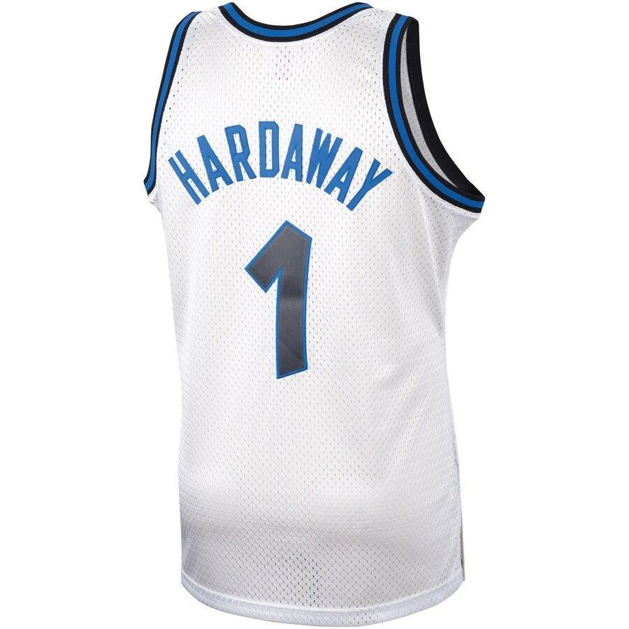 Penny Hardaway Orlando Magic Hardwood Classics Platinum Swingman Jersey