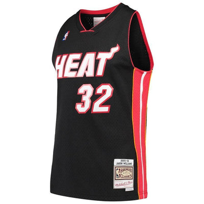 Shaquille O'Neal Miami Heat Hardwood Classics Swingman Jersey – Black