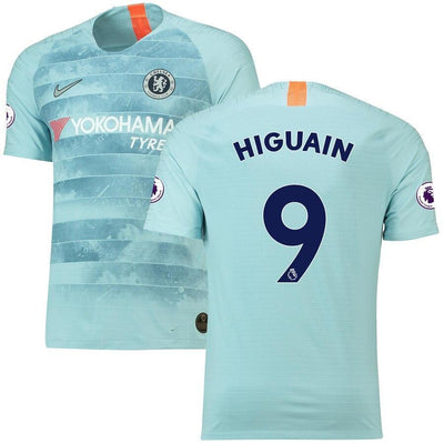 Gonzalo Higuain Chelsea Nike 2018/19 Third Vapor Match Authentic Player Jersey - Blue