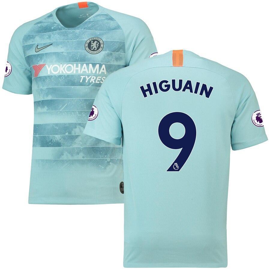 Gonzalo Higuain Chelsea Nike 2018/19 Third Replica Stadium Player Jersey - Blue