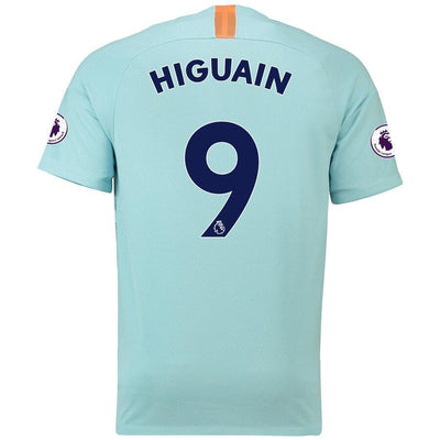 Gonzalo Higuain Chelsea Nike 2018/19 Third Replica Stadium Player Jersey - Blue