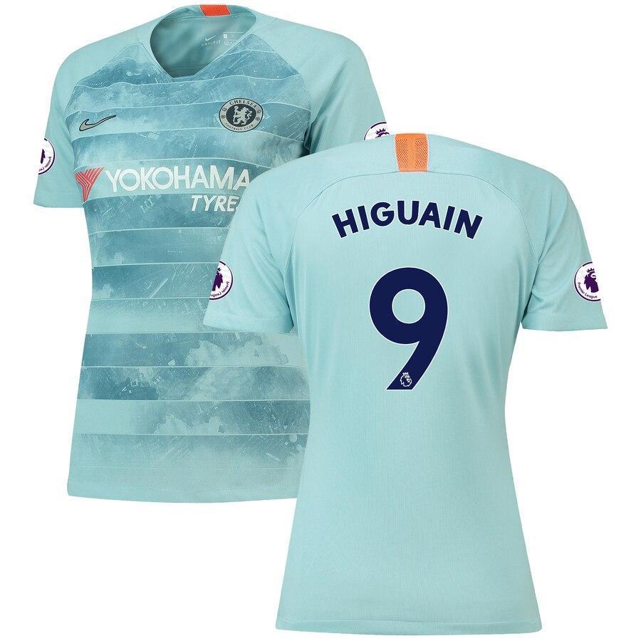 Gonzalo Higuain Chelsea Nike Women's 2018/19 Third Replica Stadium Player Jersey - Blue