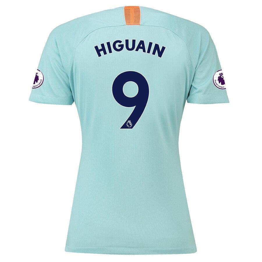 Gonzalo Higuain Chelsea Nike Women's 2018/19 Third Replica Stadium Player Jersey - Blue