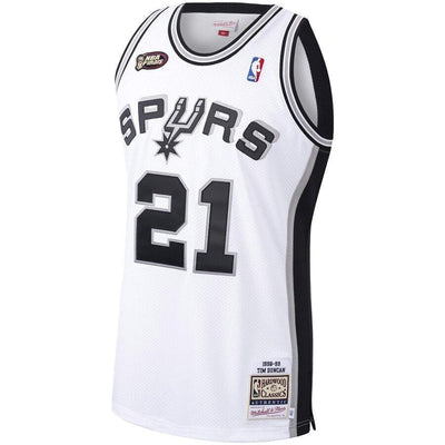 Tim Duncan San Antonio Spurs Classics 1998-99 Authentic Jersey – White
