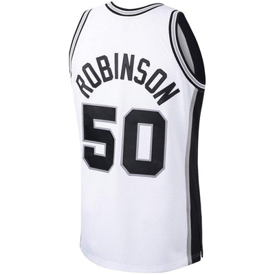 David Robinson San Antonio Spurs Hardwood Classics 1998-99 Authentic Jersey – White