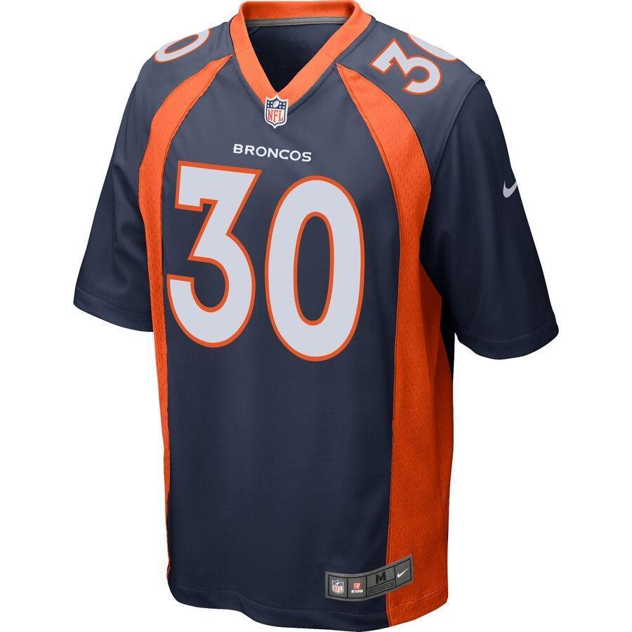 Phillip Lindsay 30 Denver Broncos Alternate Game Jersey