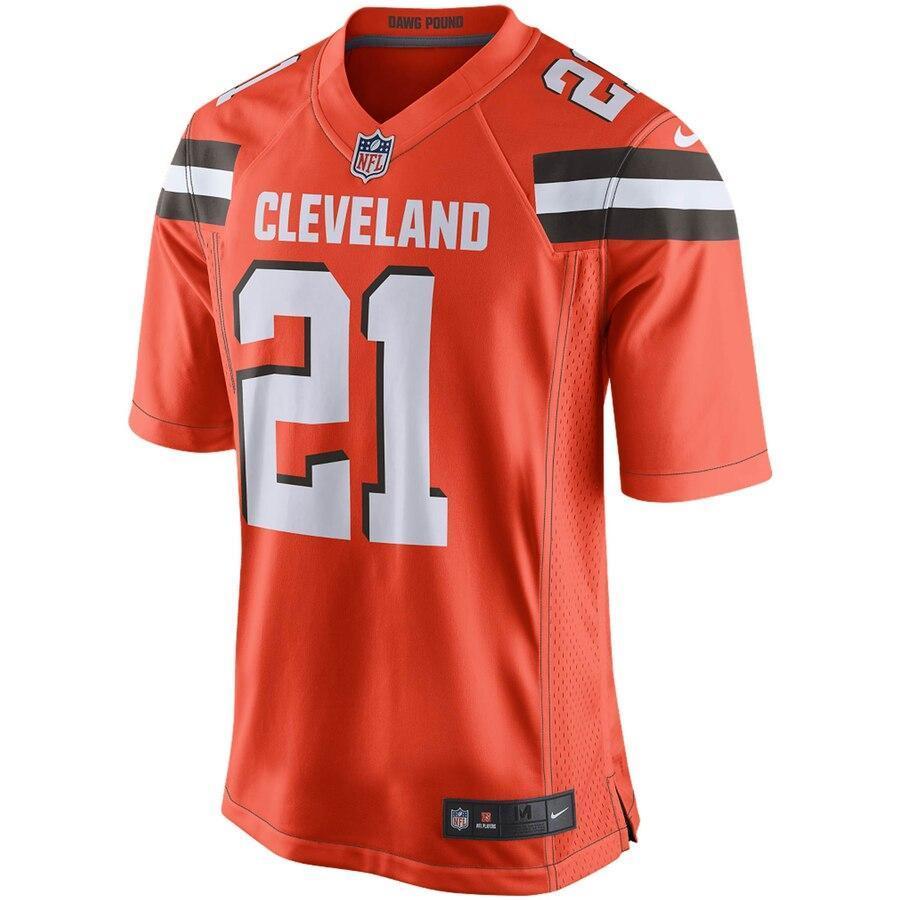 Denzel Ward 21 Cleveland Browns Game Jersey