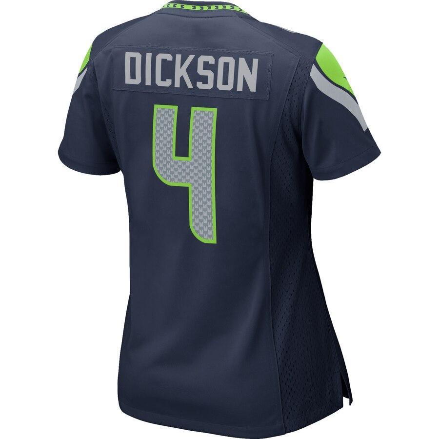 Michael Dickson Seattle Seahawks Women's Navy Game Jersey