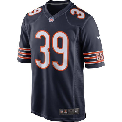 Eddie Jackson Chicago Bears Navy Player Game Jersey