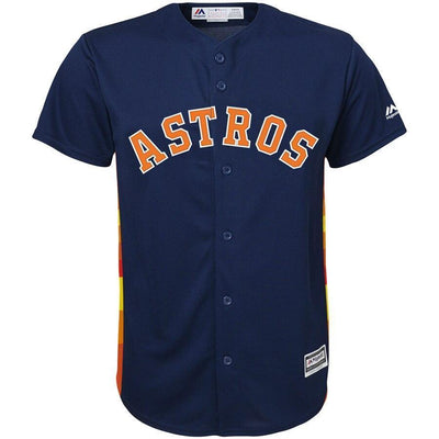 Alex Bregman 2 Houston Astros Youth Navy Alternate Official Cool Base Player Jersey