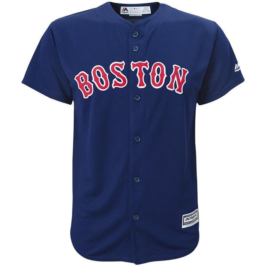 Mookie Betts Boston Red Sox Youth Navy Alternate Official Cool Base Player Jersey