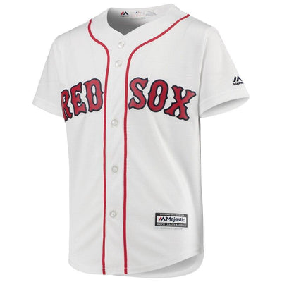 J.D. Martinez Boston Red Sox Youth White Home Official Cool Base Player Jersey