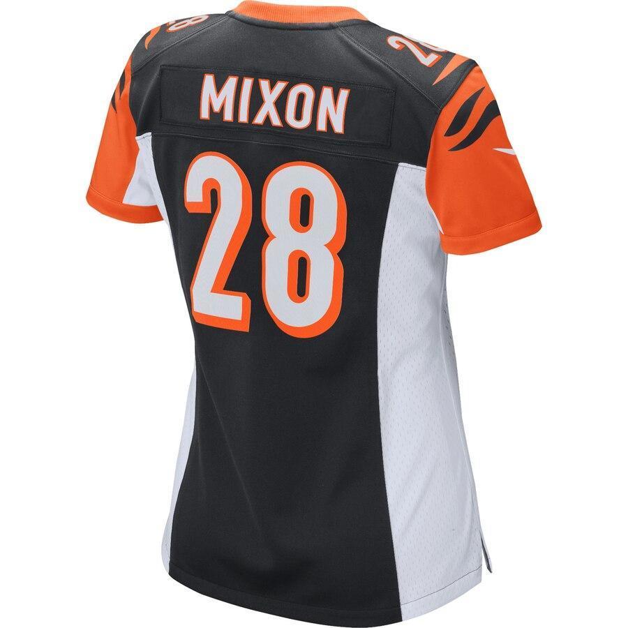 Joe Mixon Cincinnati Bengals Women's Black Game Jersey