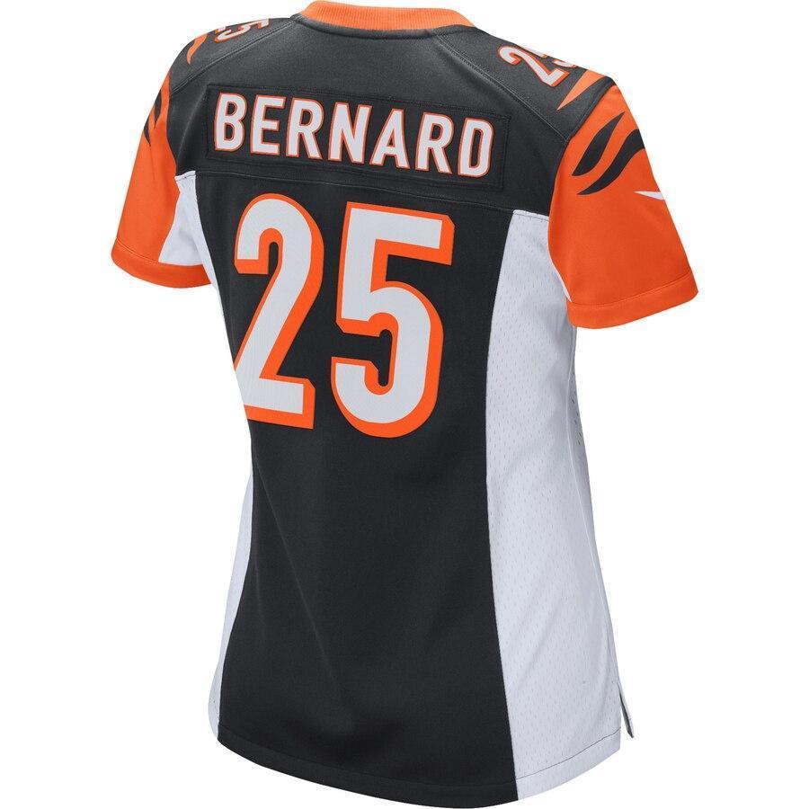 Giovani Bernard Cincinnati Bengals Women's Black Game Player Jersey