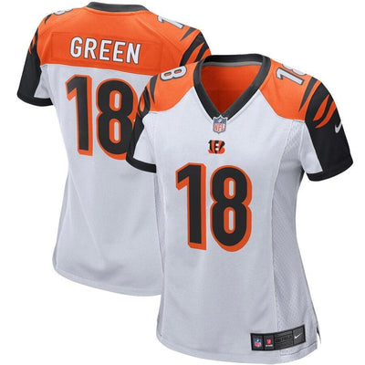 A.J. Green Cincinnati Bengals Women's White Game Jersey