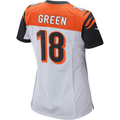 A.J. Green Cincinnati Bengals Women's White Game Jersey