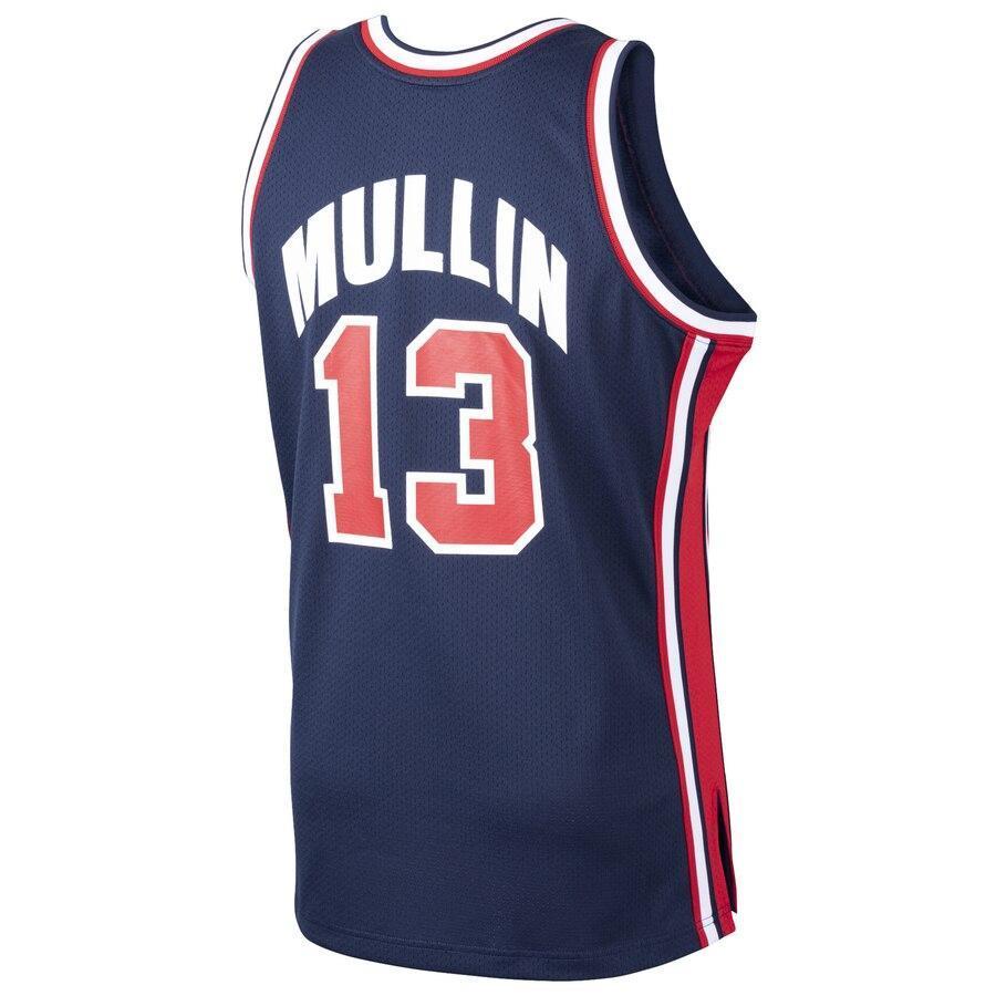 Chris Mullin USA Basketball Home 1992 Dream Team Authentic Jersey - Navy