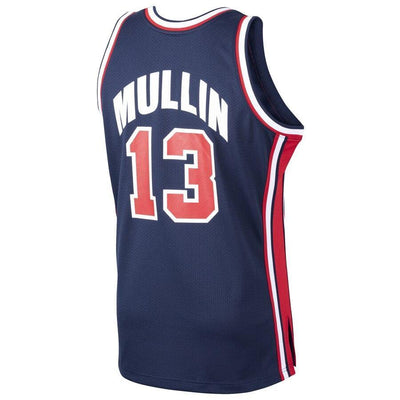 Chris Mullin USA Basketball Home 1992 Dream Team Authentic Jersey - Navy