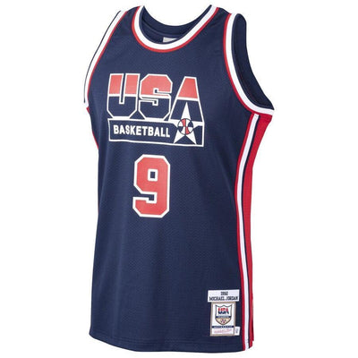Michael Jordan USA Basketball Home 1992 Dream Team Authentic Jersey - Navy