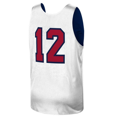 John Stockton USA Basketball Training 1992 Dream Team Authentic Reversible Practice Jersey - Navy