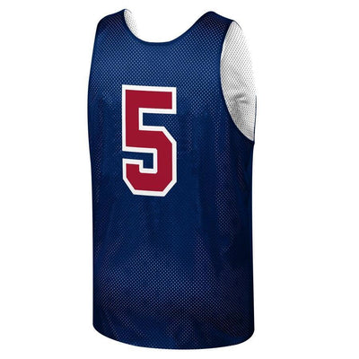 David Robinson USA Basketball Training 1992 Dream Team Authentic Reversible Practice Jersey - Navy