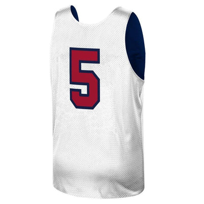 David Robinson USA Basketball Training 1992 Dream Team Authentic Reversible Practice Jersey - Navy