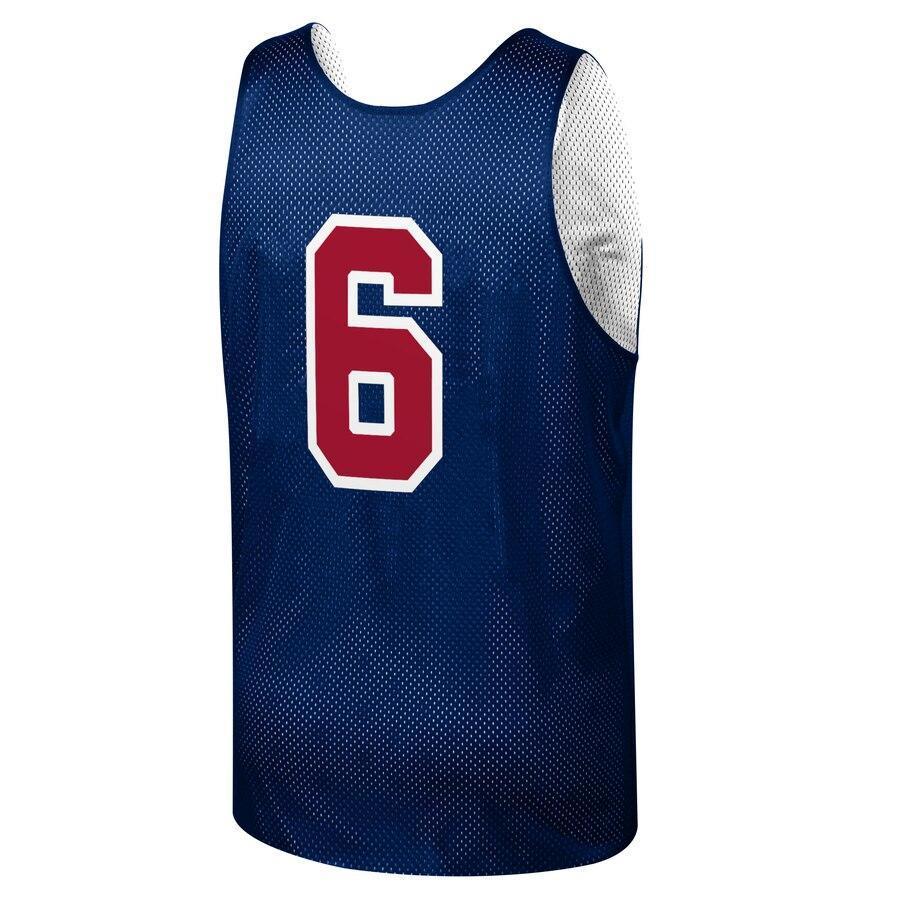 Patrick Ewing USA Basketball Training 1992 Dream Team Authentic Reversible Practice Jersey - Navy