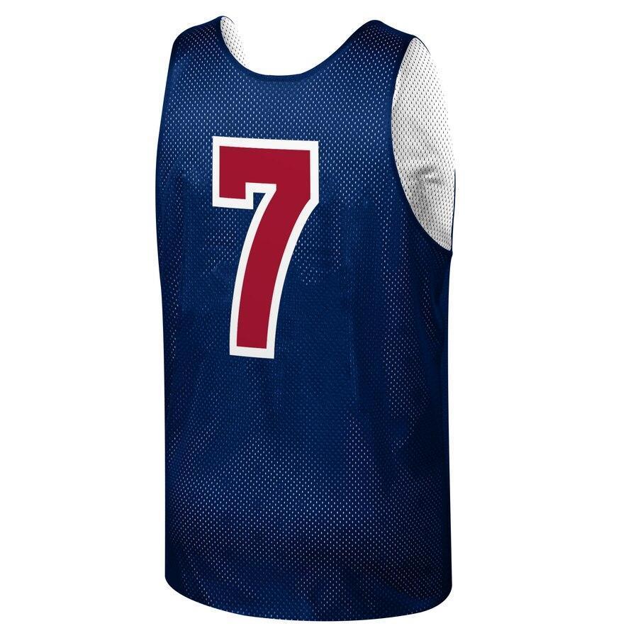 Larry Bird USA Basketball Training 1992 Dream Team Authentic Reversible Practice Jersey - Navy