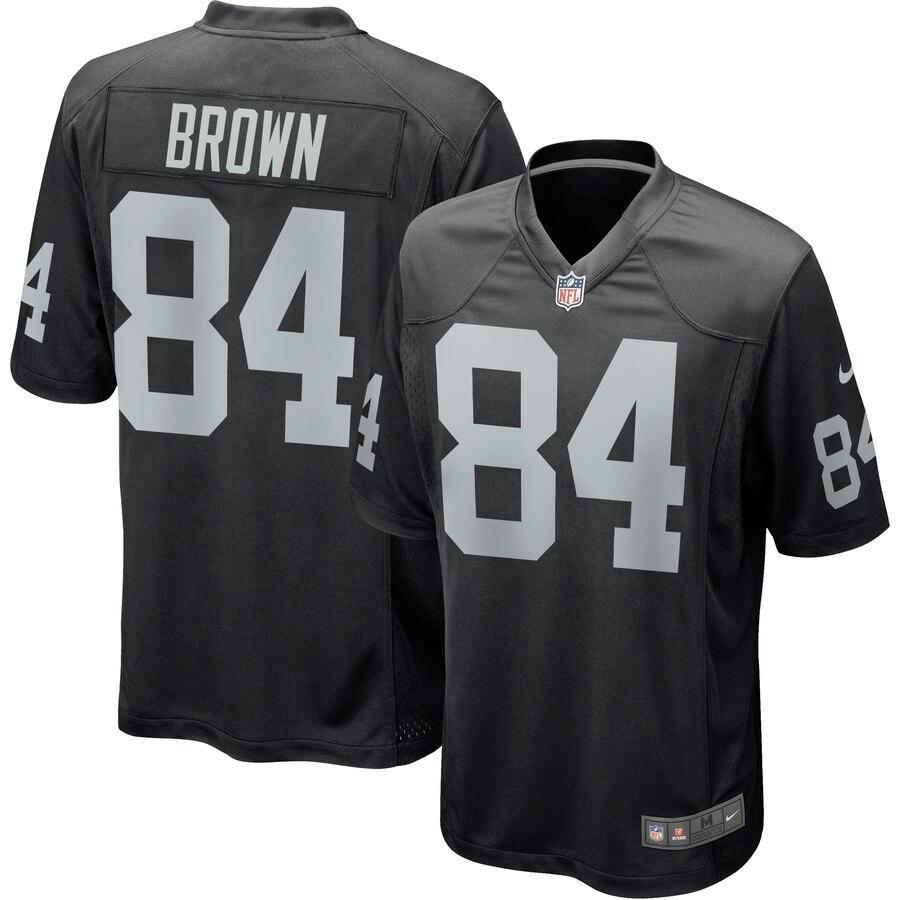 Antonio Brown 84 Oakland Raiders Game Jersey