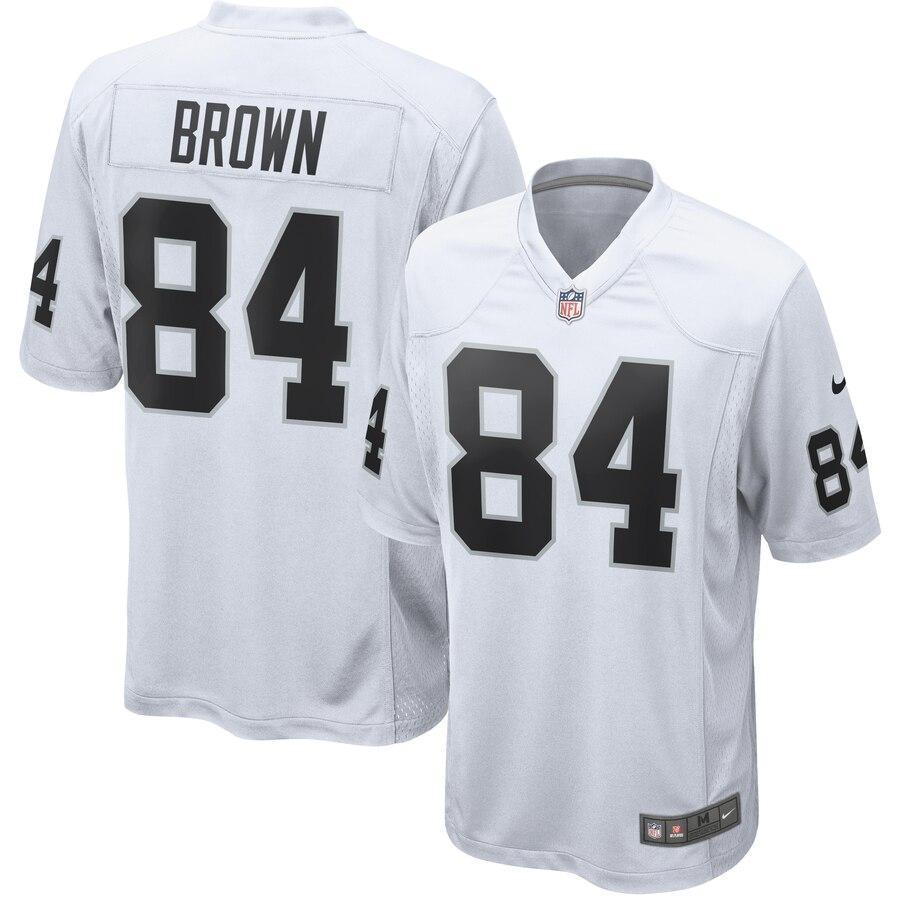 Antonio Brown 84 Oakland Raiders Game Jersey