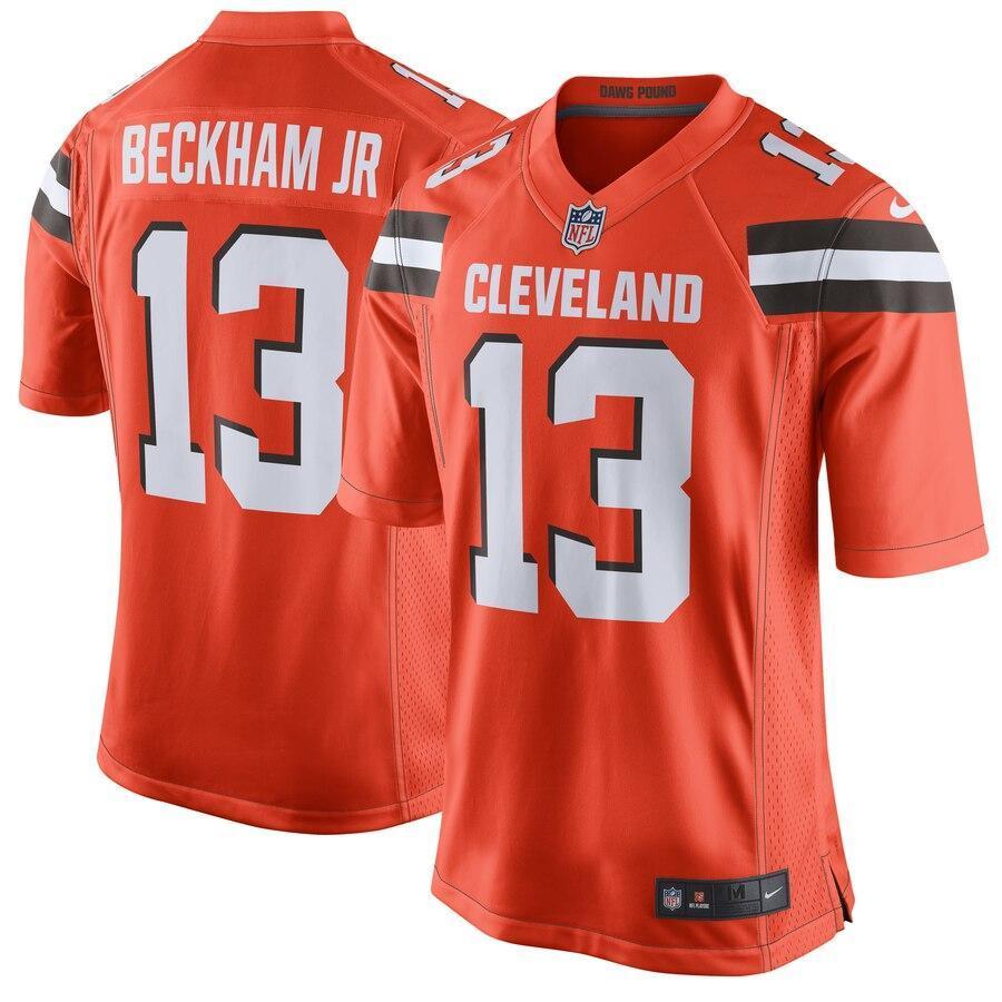 Odell Beckham Jr 13 Cleveland Browns Game Jersey