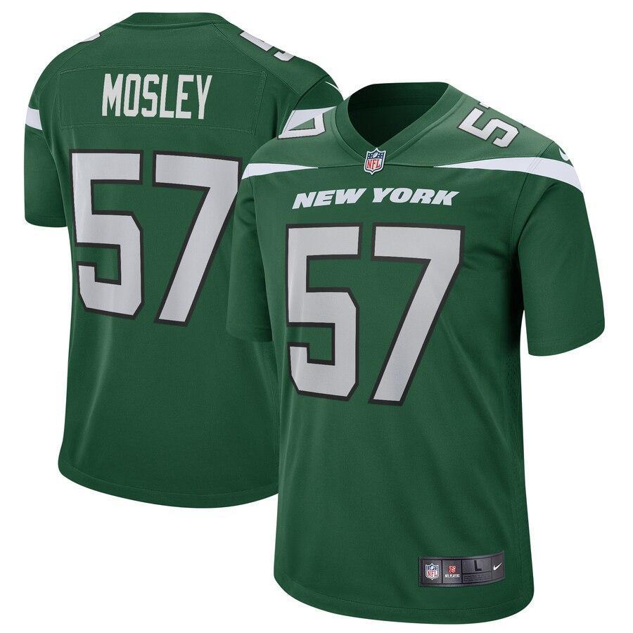 C.J. Mosley 57 New York Jets Gotham Game Jersey