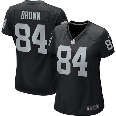 Antonio Brown 84 Oakland Raiders Women's Game Jersey