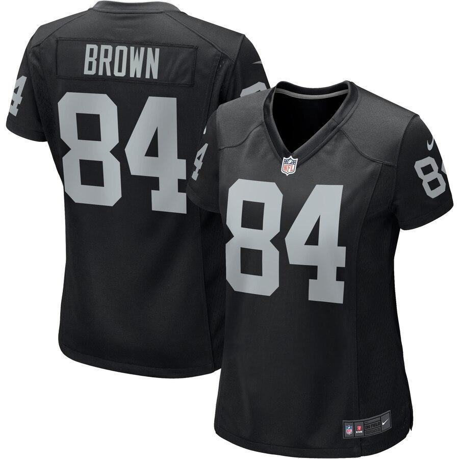 Antonio Brown 84 Oakland Raiders Women's Game Jersey