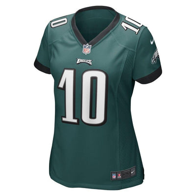 DeSean Jackson 10 Philadelphia Eagles Midnight Green Women's Game Jersey